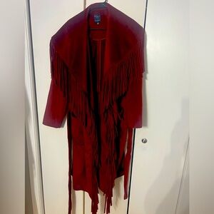 Eloquii Deep Red Coat